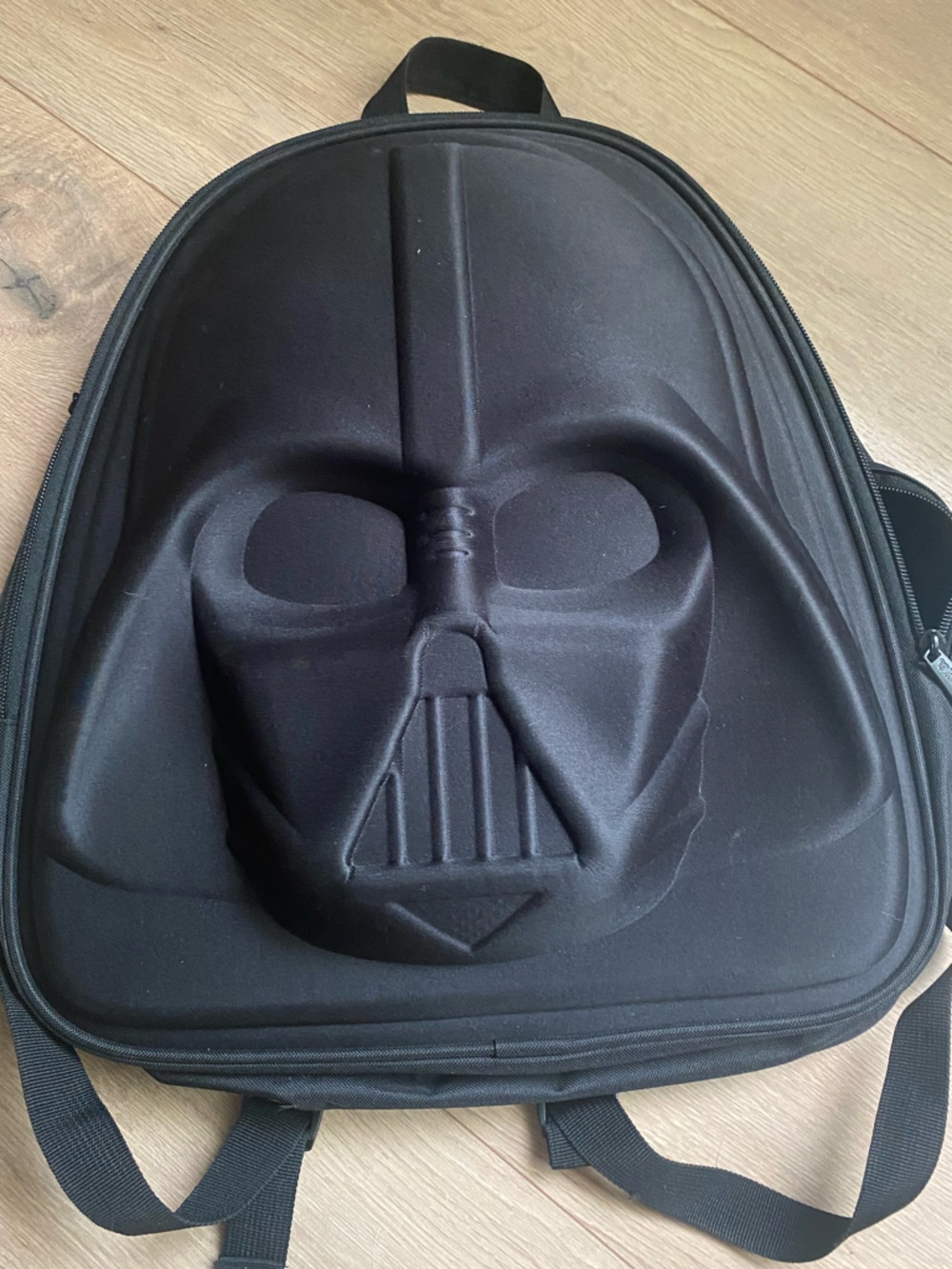 Star Wars Darth Vader Black Patterned Lined Backpack Interior